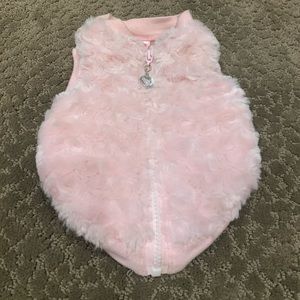 Doggie/puppy fleece vest